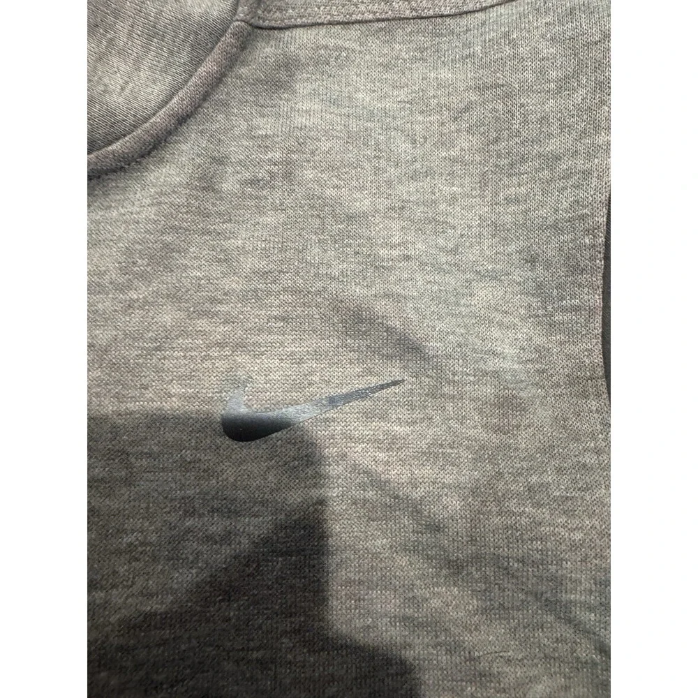 Nike TIGER WOODS COLLECTION Mens S 1/4 Zip Grey Infared Golf Pullover/Sweatshirt
